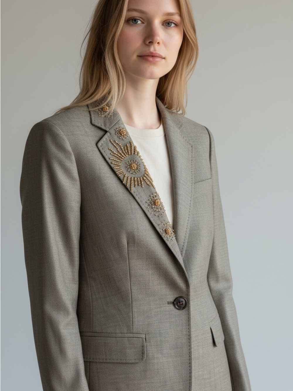 Gently worn like new MaxMara blazer size 4 Made in Italy